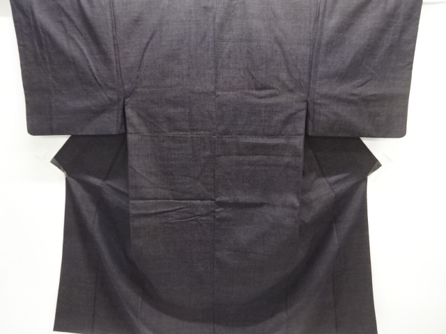 本場結城紬男物着物(杢)